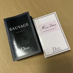 【新品未使用】Dior SAUVAGE Miss Dior 香水 サンプルセット
