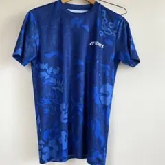 YONEX フラワーパターン Tシャツ ダークブルーのサムネイル