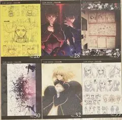 TYPE-MOON ufotable インフォメーションカード 6枚セット