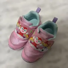 ピンク アンパンマン　ドキンちゃん　ベビーシューズ