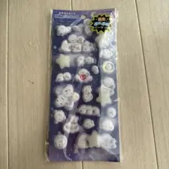 ぷにぷにシール　光る　シマエナガ