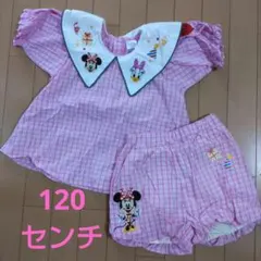 ディズニー　ミニー　★新品★　100周年記念限定　セットアップ　120
