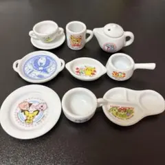 ポケモン ミニチュア食器 9個セット 陶器 平成レトロ 1999年hxx様専用