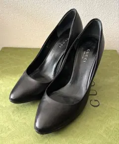 GUCCI ブラック ハイヒール 36