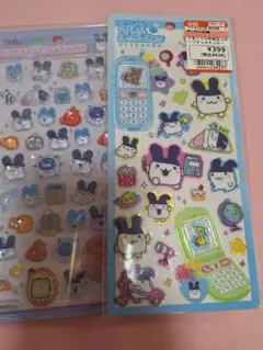 正規品　ボンボンドロップシール　たまごっち　みみっち　　平成ハッピーフォン