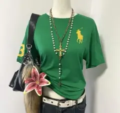 希少　polo ラルフローレン Tシャツ　ビックポニー　y2k グランジのサムネイル
