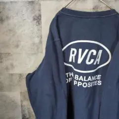 RVCAスウェットトレーナーネイビー　A50,9