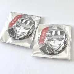 桃源暗鬼 百目鬼剛 TSUTAYA 28種トレーディング 缶バッジ 2点 原作
