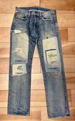 パッチワークデニム デニム