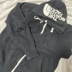 THE NORTH FACE 黒 ジップアップパーカー
