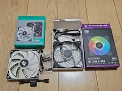 케이스 팬 120mm 4핀 PWM 홈브루 PC RGB LED