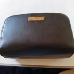 ★BVLGARI ブルガリポーチ★　合成皮革　キャンパス