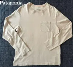 Patagonia パタゴニア　無地　ポケットロンT シングルステッチ　ベージュのサムネイル