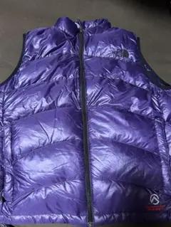 ノースフェイス　ダウンベスト　サミットシリーズ　紫