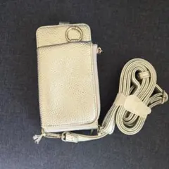 ☆studio CLIP☆シルバー スマホショルダーストラップ