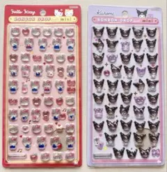 【正規品】ボンボンドロップminiシール ハローキティ クロミ　2枚セット