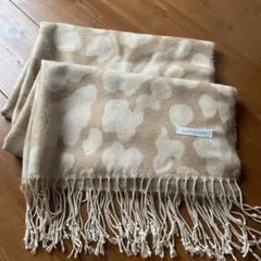 ROWRYS FARM ローリーファーム　アニマル柄 ストール ベージュ