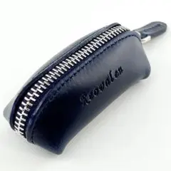 本革 小銭入れ 極小 コインケース ミニ財布 軽量 コンパクト ネイビー