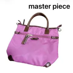 master piece トートバッグ ショルダーバッグ 軽量 ナイロン ピンクのサムネイル