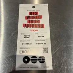 BTS ライブビューイング　特典
