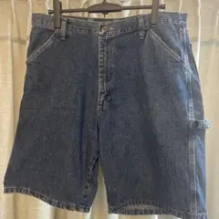 Wrangler カーゴショーツデニム 36 ダークブルー