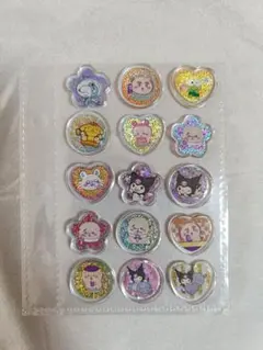 シール帳　おすそわけ　おはじきシール