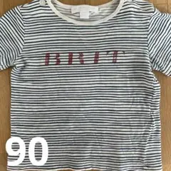 バーバリー　Burberry Tシャツ　ボーダー ストライプ　半袖　80 ベビー