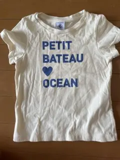 PETIT BATEAU Tシャツ 4ans/104cm オーシャン