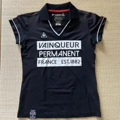 le coq sportif レディース ゴルフシャツ Mサイズ ブラック