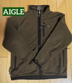 AIGLE フリースジャケット ブラウン　S