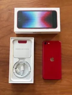 Apple iPhone SE (第3世代) PRODUCT(RED)　ほぼ新品