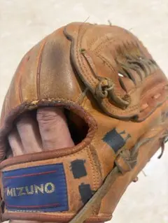 ビンテージ　MIZUNO ミズノ 一般軟式用 野球グローブ オールラウンドのサムネイル