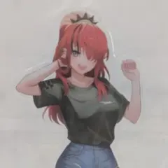 にじさんじ アクリルスタンド ライバーモデルTシャツ レイン・パターソン