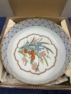 和皿 飾り皿 花柄 縁起物 伝統工芸