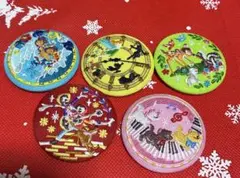 Disney Characters 刺繍缶バッジビスケット2 5種②