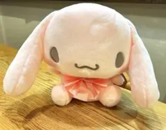 サンリオ　シナモロール　ほんのり桜色　B I G ぬいぐるみ　ピンクのサムネイル