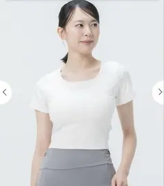 【SUKALA】カップ付きワンフィットクロスTee