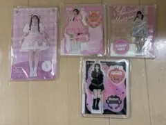 【限定品あり】松本かれんアクリルスタンド4点セット