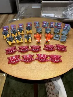 当時物 SDガンダムフルカラー ドダイYS バストライナー 大量セット　36弾のサムネイル