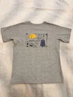 mont-bell アウトドアTシャツ グレー 半袖のサムネイル