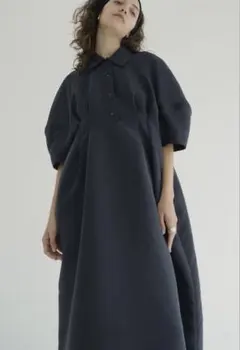 CLANE FORM SLEEVE ONEPIECE 黒 正規品美品