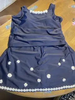 未使用、大きなサイズ水着 ネイビー