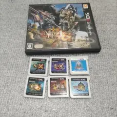 ニンテンドー3DS モンスターハンターシリーズ 6本セット モンハン まとめ売り