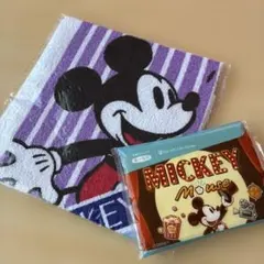 【未使用】（第一生命ノベルティ）ミッキーマウス タオル・ポケットティッシュ