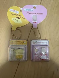サンリオ ミニチュアパッケージチャーム　マロンクリーム&ポムポムプリン