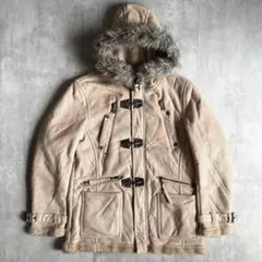 【00s archive】ギミック　ムートンジャケット　ファー付　y2k お兄系