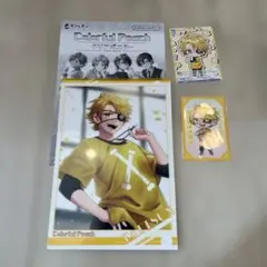 カラフルピーチ　たっつんさんクリアポスターセット