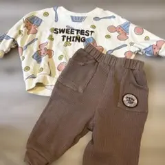 しまむら リトシー ミッキー柄上下セット