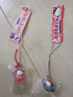 ご当地キティ ハローキティ キティちゃん 限定 神戸 レア 希少 ストラップ 激レア！！】ご当地キティ 神戸限定 根付けストラップ 傘 ハロー