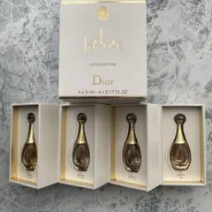 dior ジャドール　香水　セット　5ml×4 ミニチュアコフレ